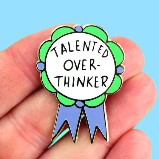 JUBLY-UMPH - "Talented Over-Thinker" - Lapel Pin