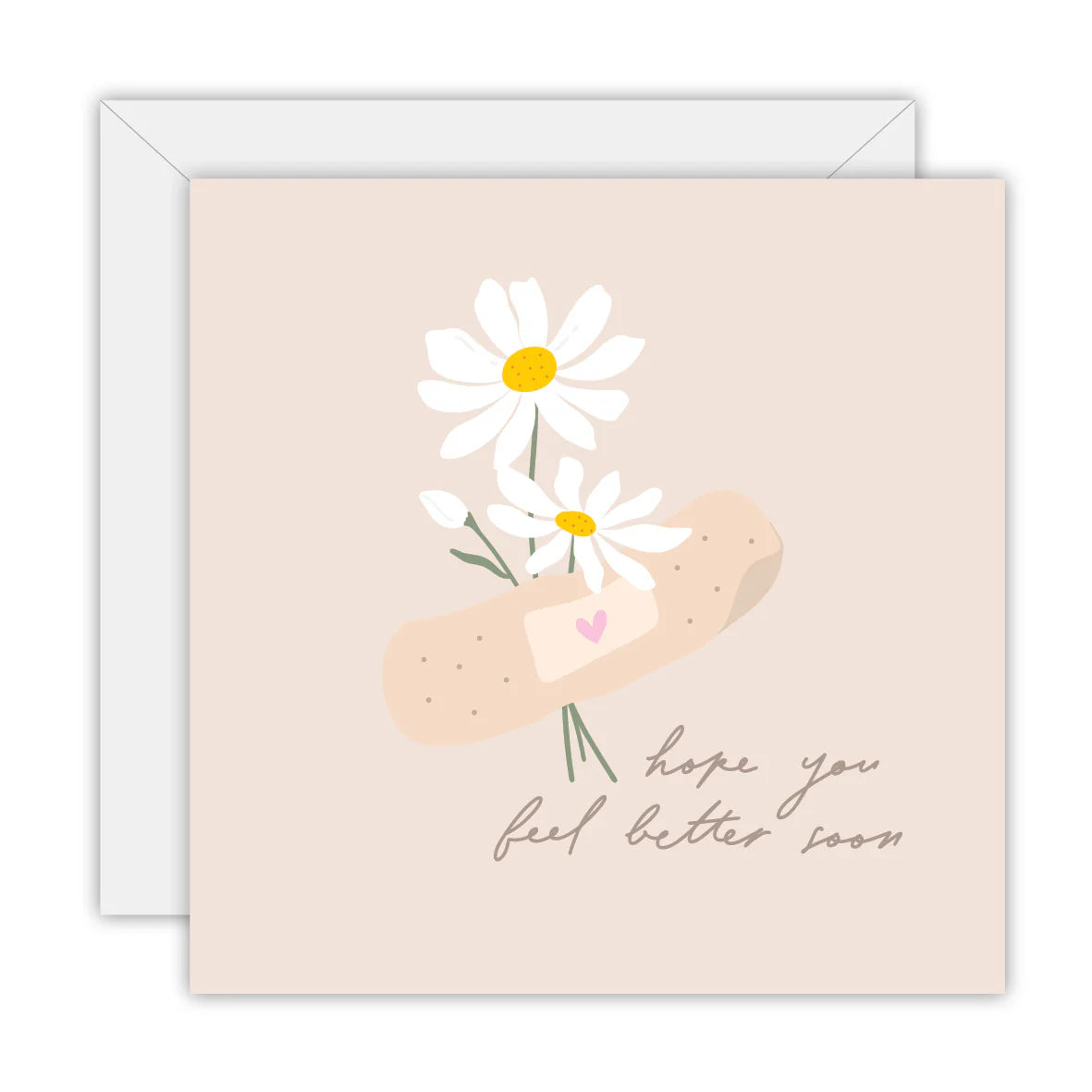 TO THE MOON & BACK PRINTS- "HOPE YOU FEEL BETTER SOON"- Greeting Card