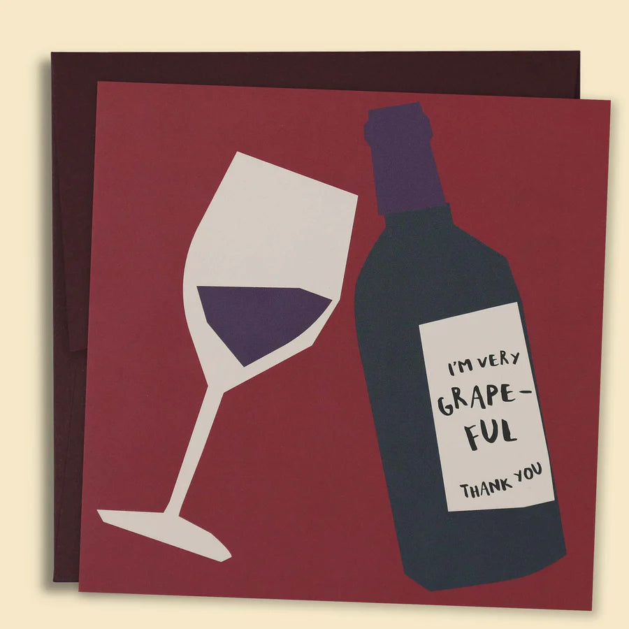 PAPERNEST - I'm Very Grapeful for You Card
