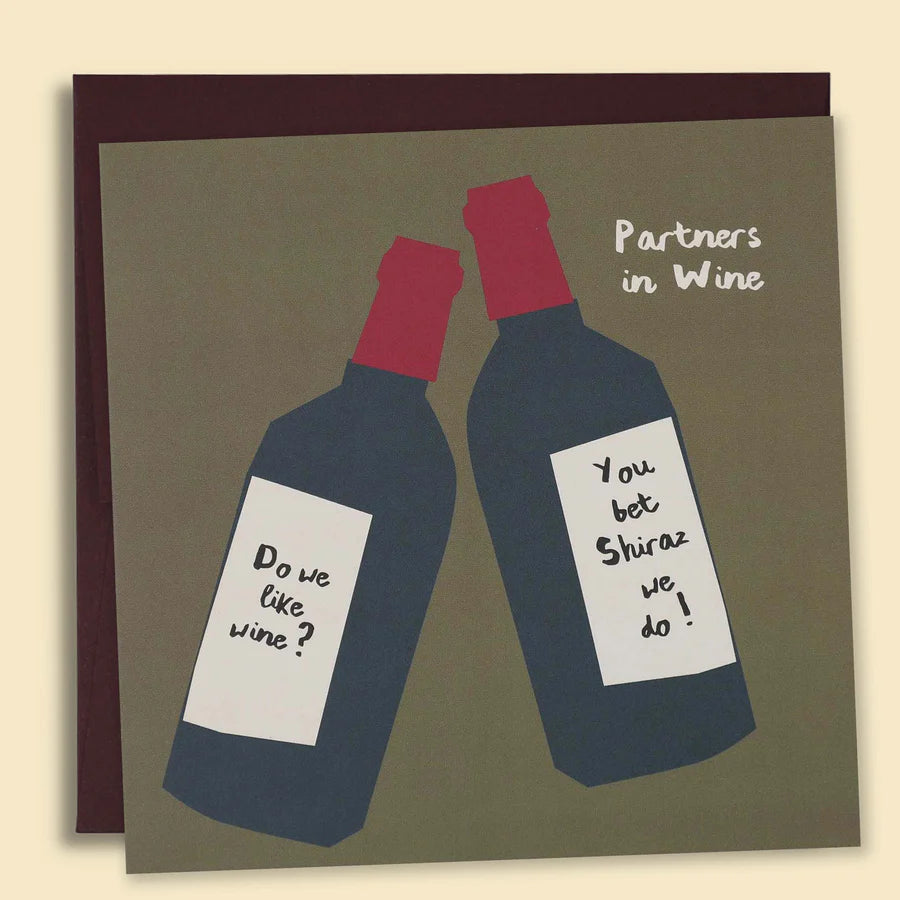 PAPERNEST - Partners in Wine Card