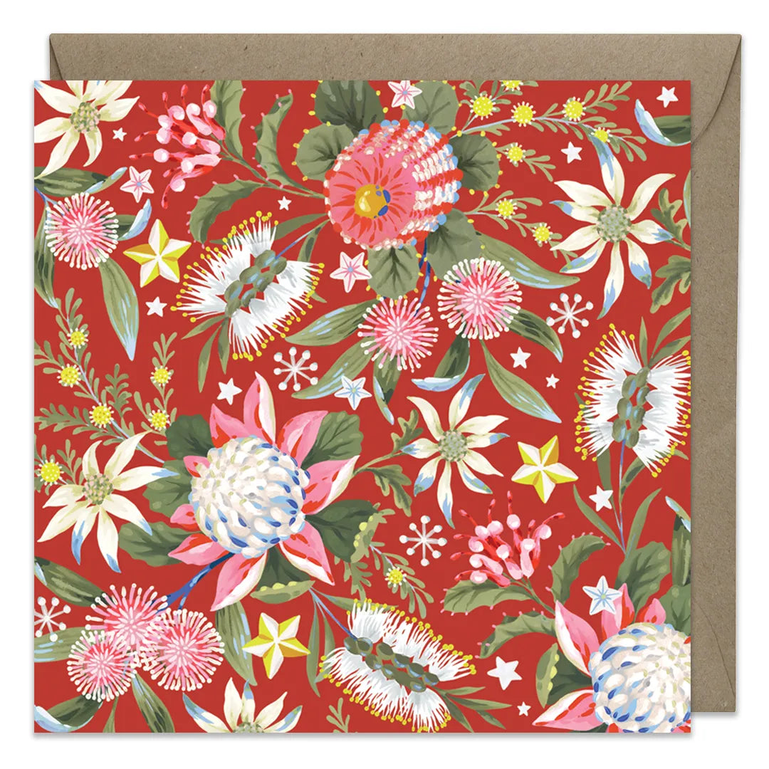 EARTH GREETINGS- Boxed Christmas Cards (Square) - Christmas Pav