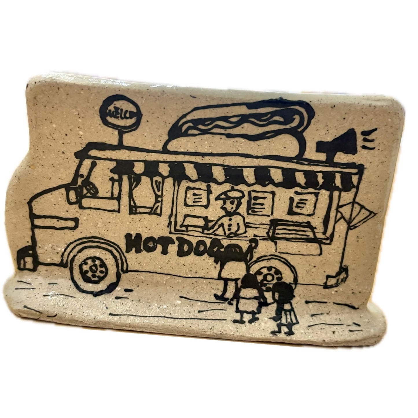 BELOVED POTTERY - Village - Hot Dog Truck