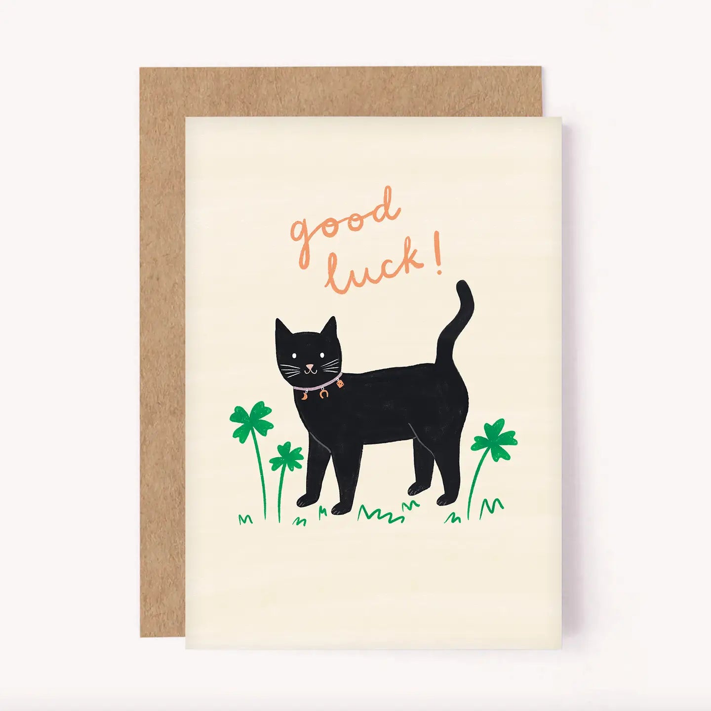 LAUREN SISSON STUDIO- "Good Luck" - Blank Greeting Card