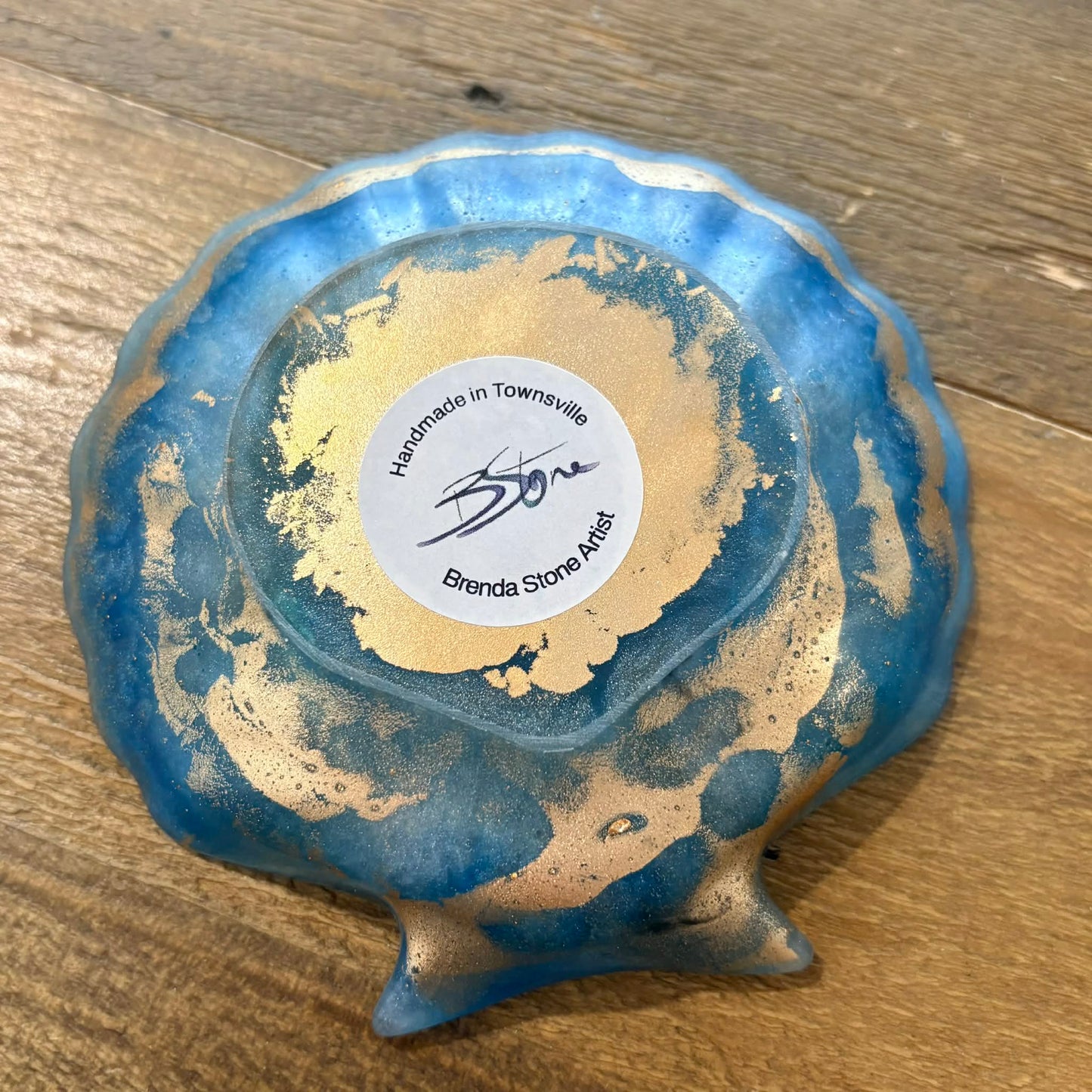 BRENDA STONE ART - Resin Seashell Dish 3