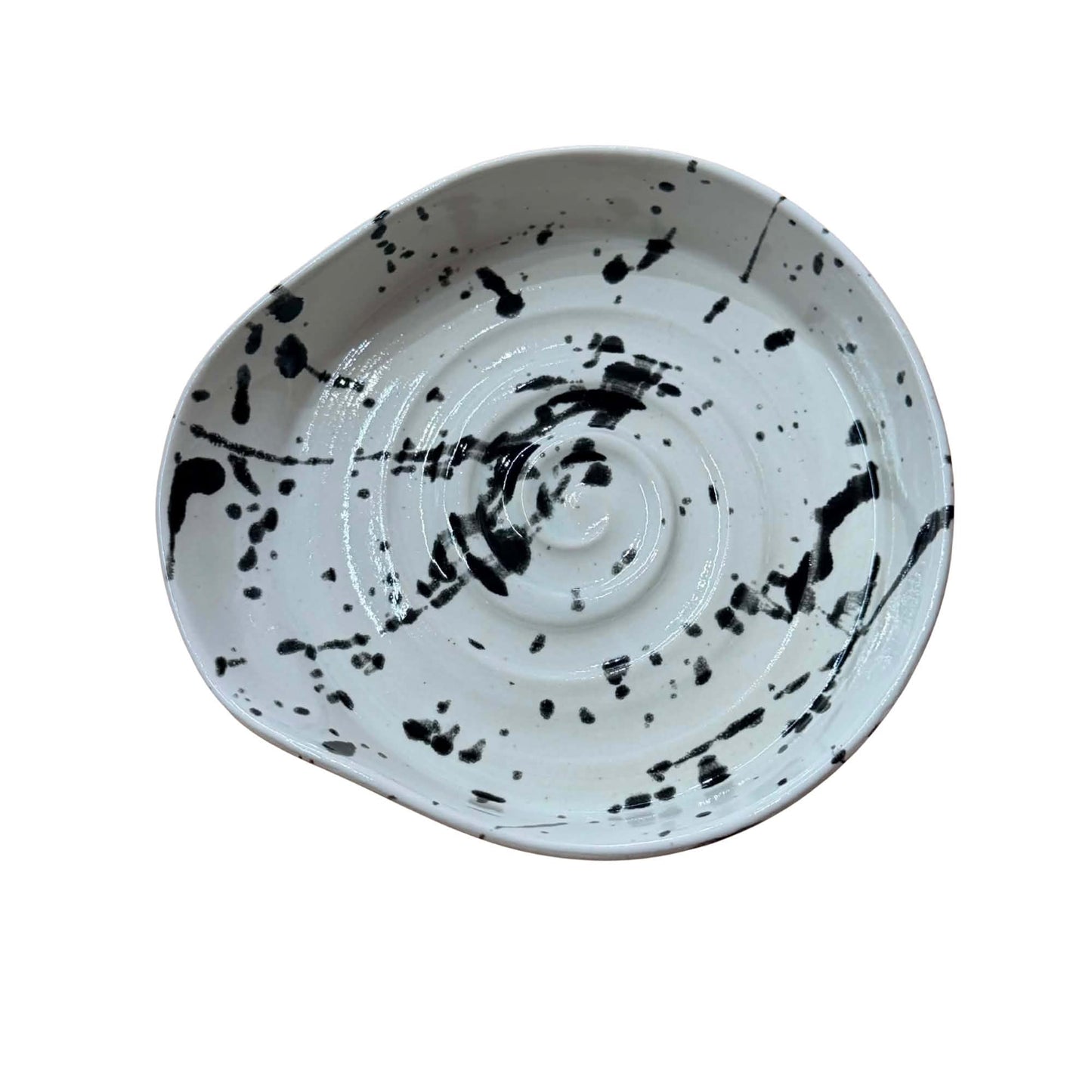 POTTERESS BY ALICIA - Spoon Rest - Black Splash