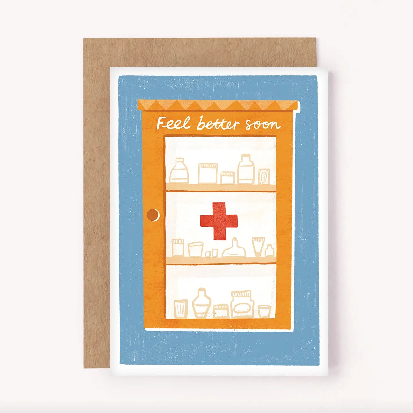 LAUREN SISSONS STUDIO- "Feel Better Soon" - Blank Greeting Card