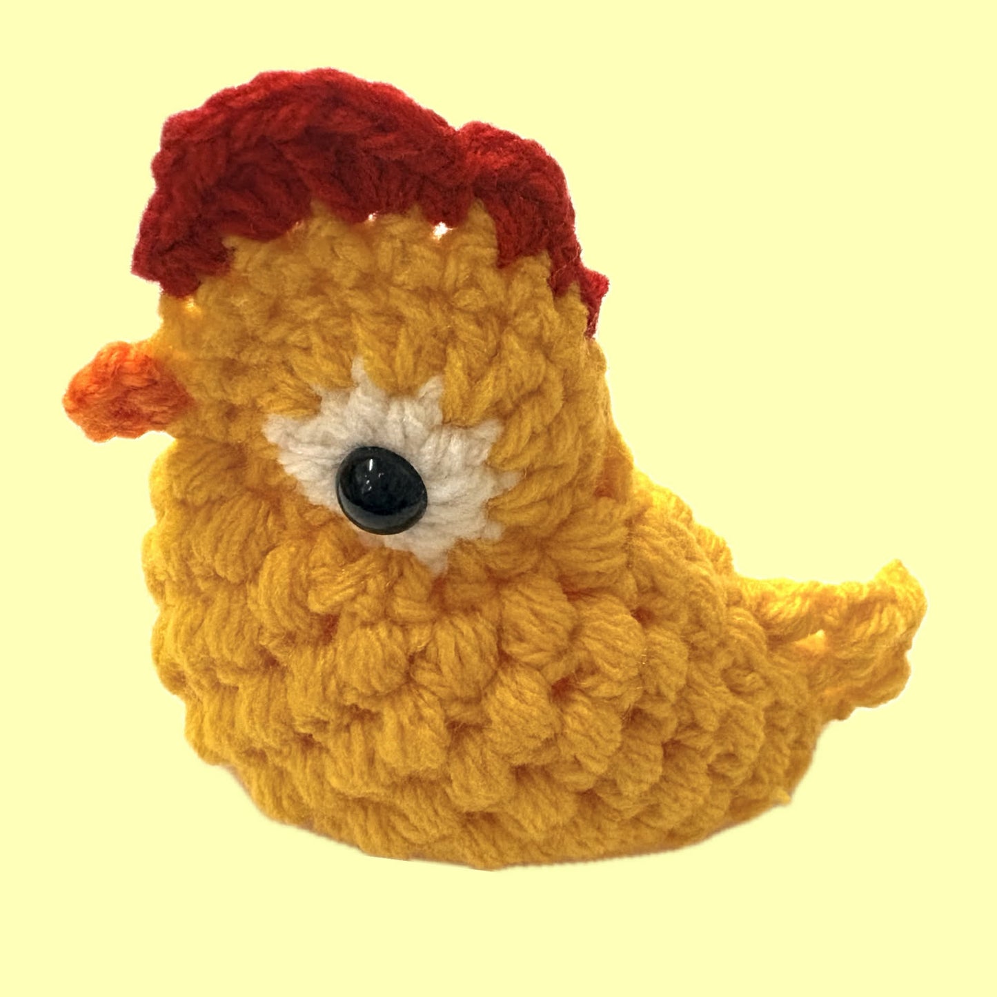 BEAKNITS- EGG WARMER CHICKEN CREAM