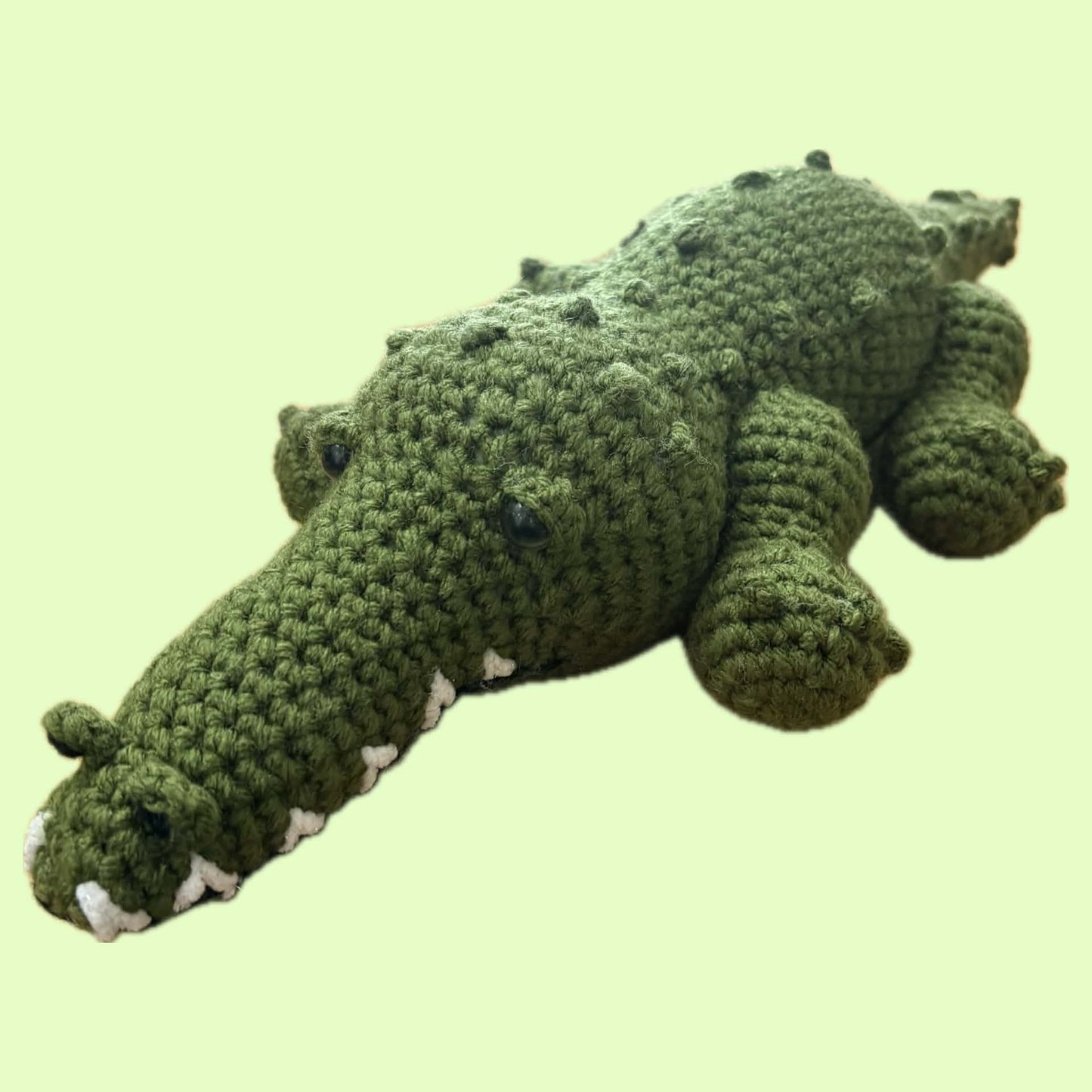 HOOKED BY JEN- CROCODILE