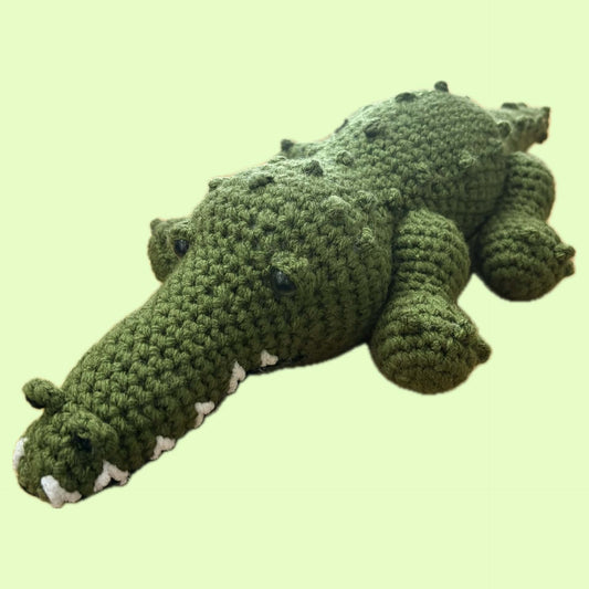 HOOKED BY JEN- CROCODILE