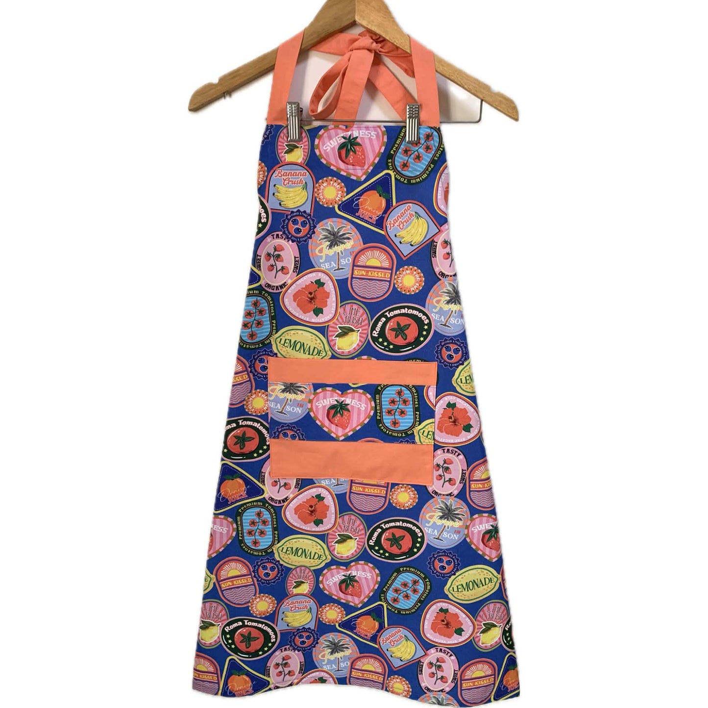 MUMMA WHOOPEE - "FRUIT STICKERS" Apron