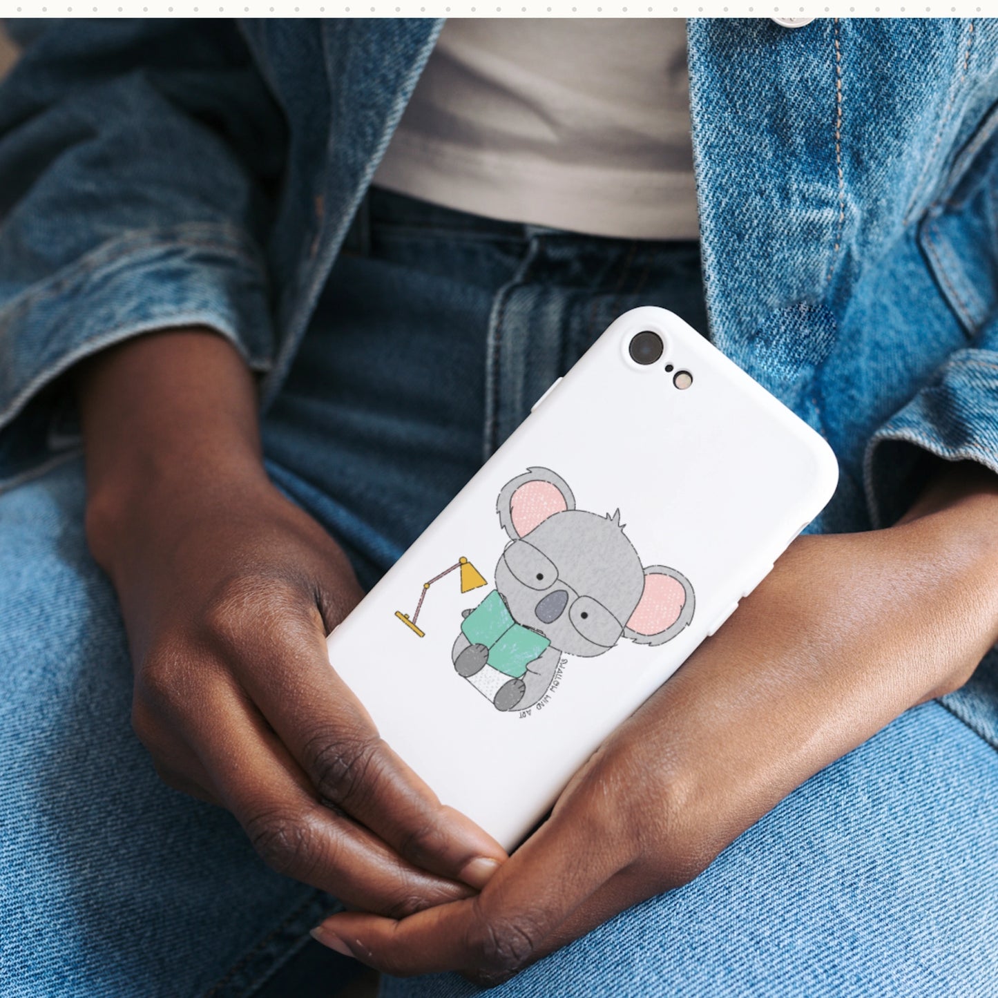 SWALLOW WIND ART - KOALA STUDY BUDDY - VINYL STICKER