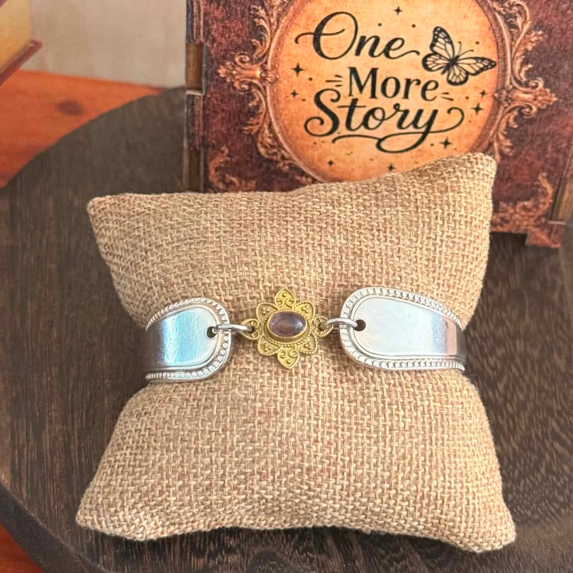MOLLY MADE- Vintage Sheffield Handle Bracelet