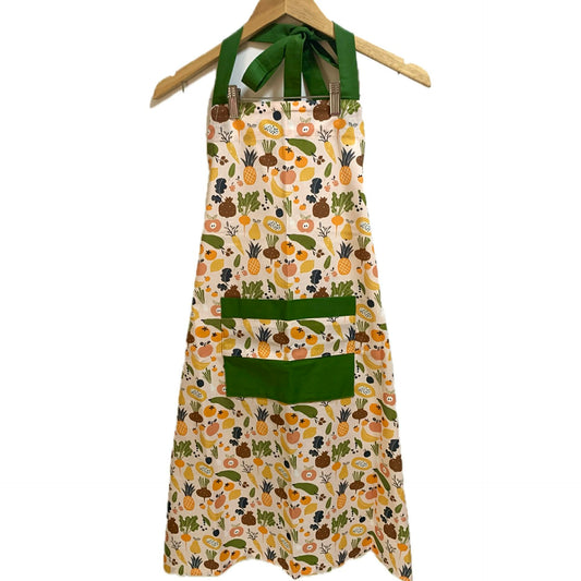 MUMMA WHOOPEE - "Fruit & Veges" FABRIC APRON