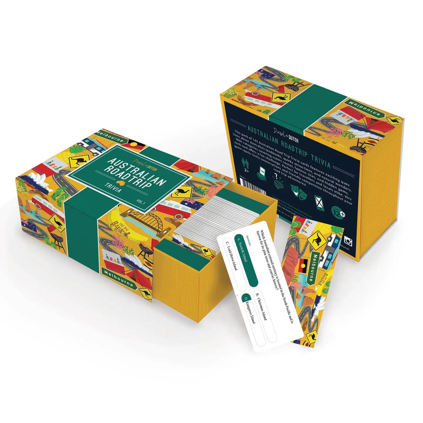 DIESEL AND DUTCH - ROAD TRIP TRIVIA BOX