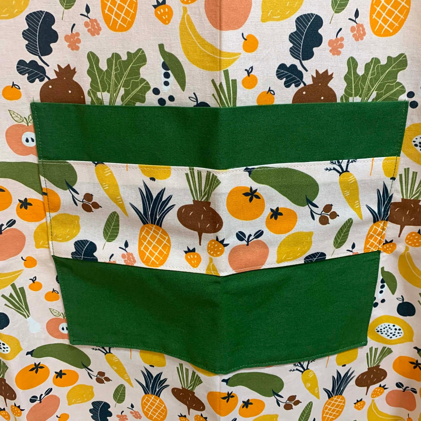 MUMMA WHOOPEE - "Fruit & Veges" FABRIC APRON