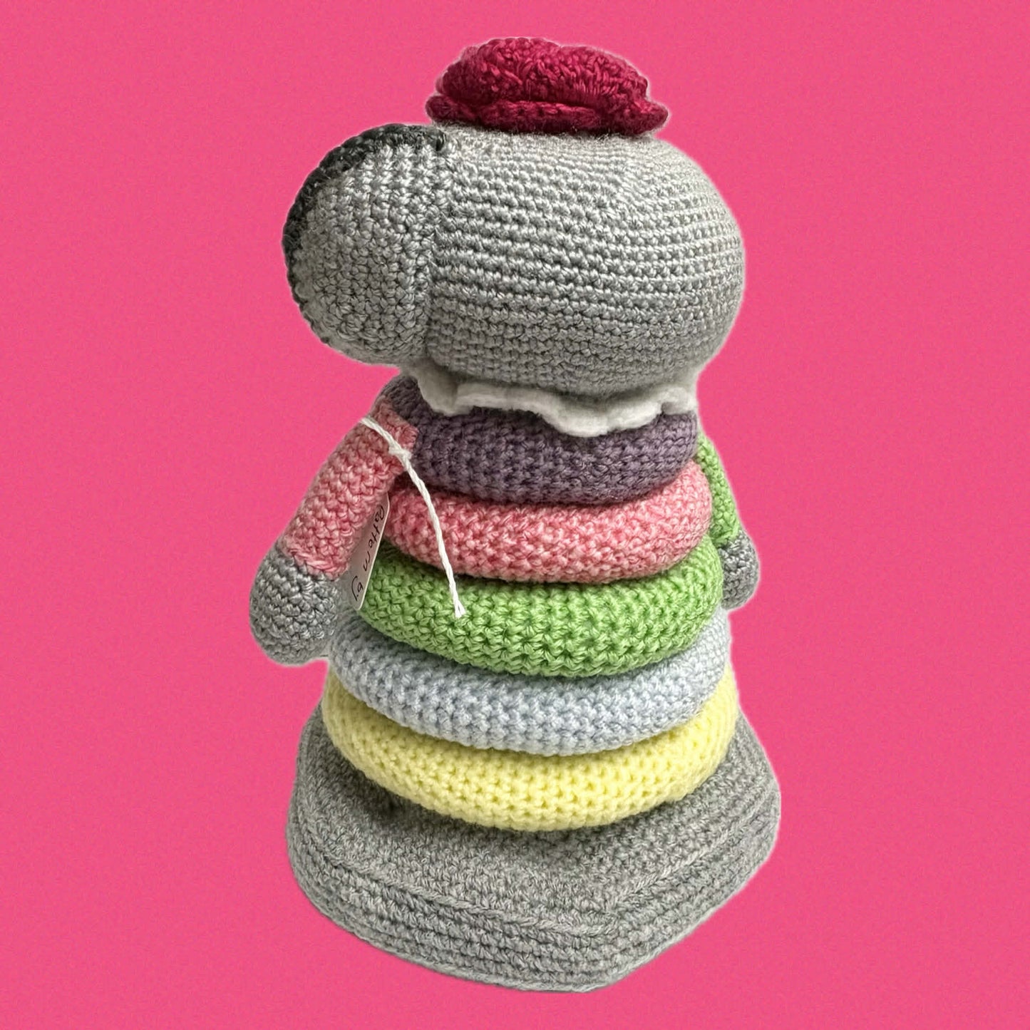 HOOKED BY JEN- Nutsy Crochet Stacking Koala