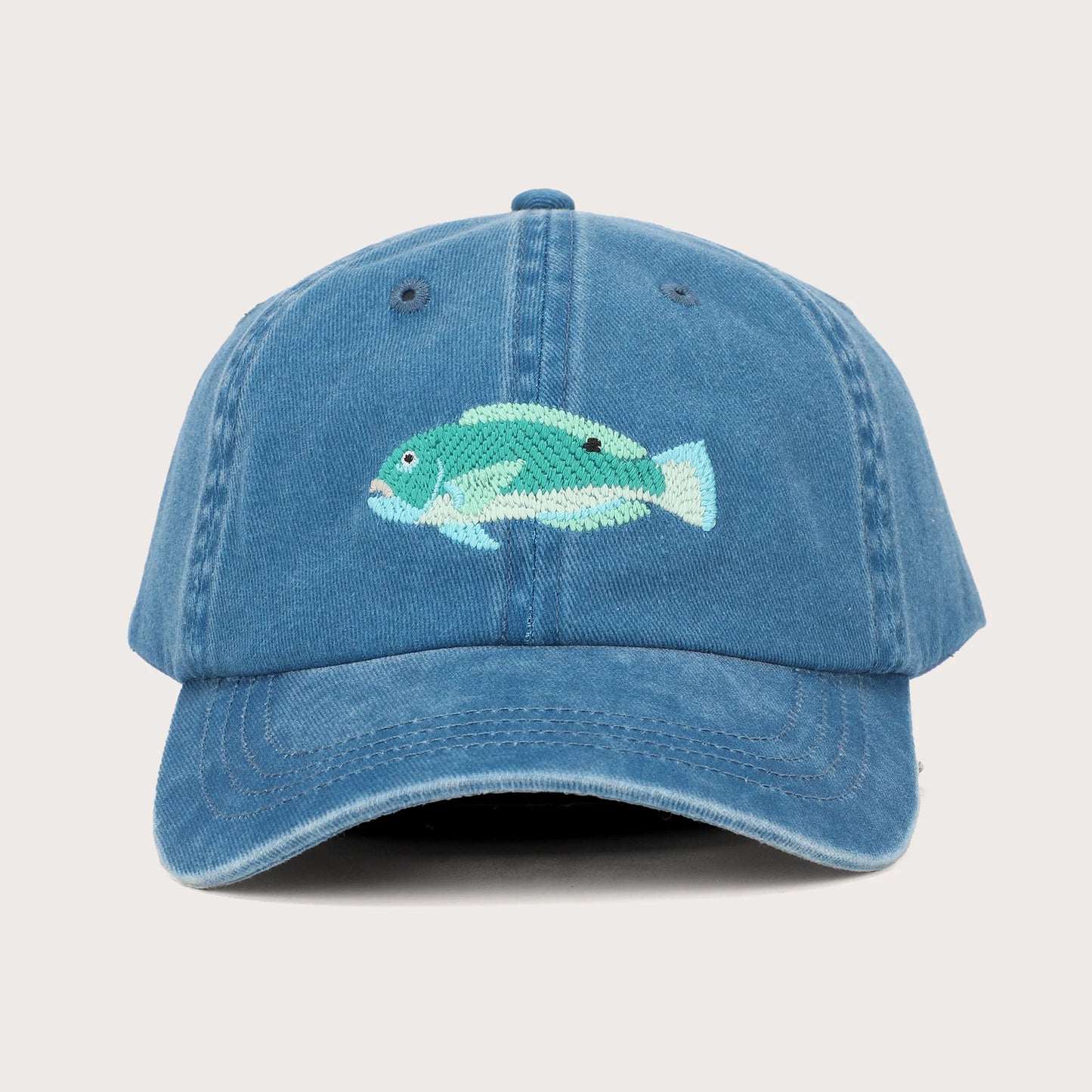 PALLION POINT - FISH LIDS - Bluebone on Blue
