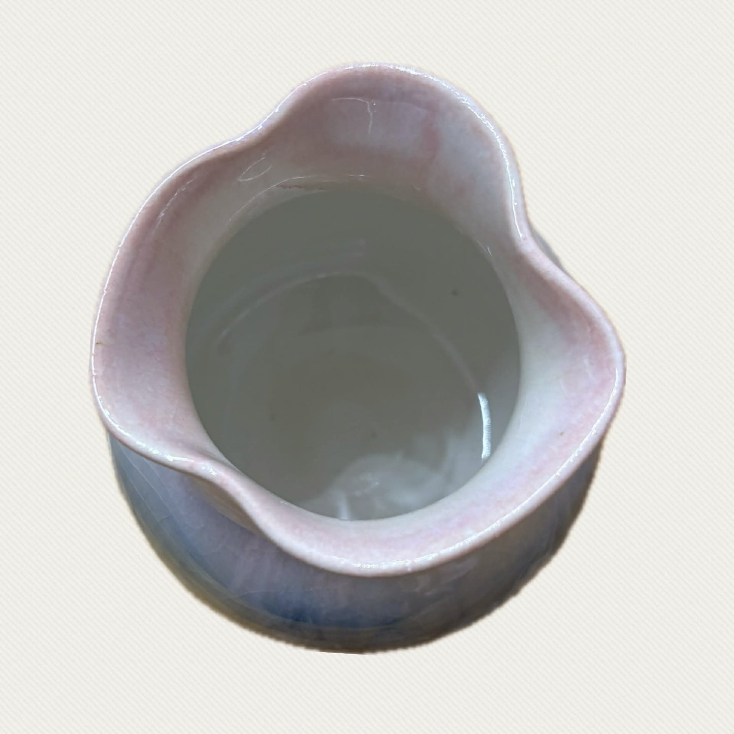 EARTH BY HAND- Pink and Blue Drizzle Vase