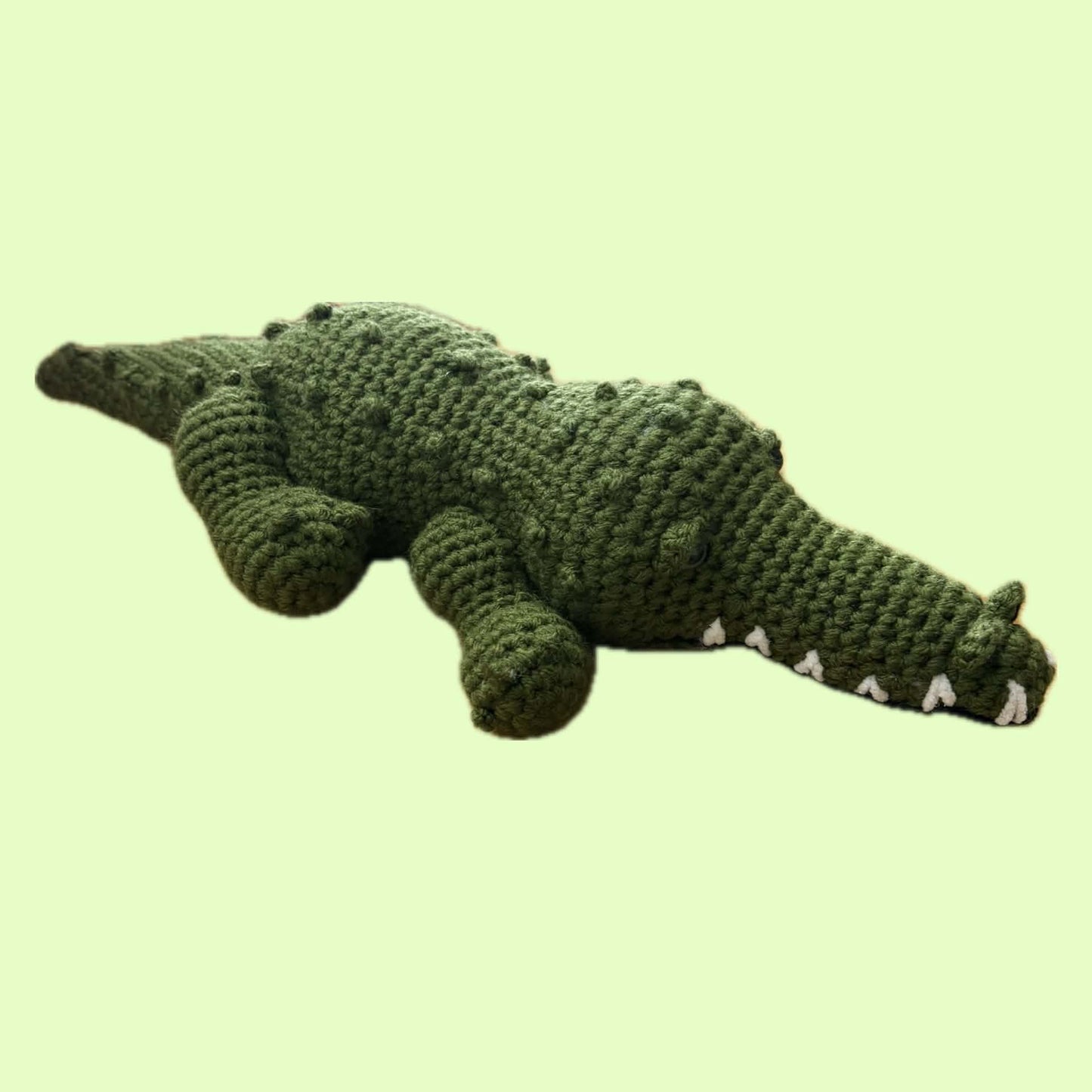 HOOKED BY JEN- CROCODILE