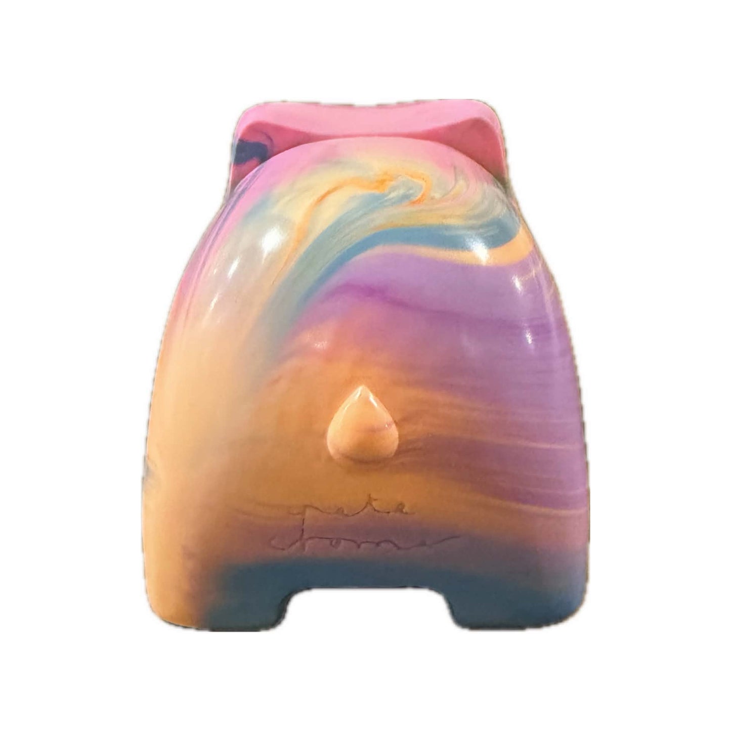 PETE CROMER - RESIN WOMBAT #3 - Sherbet Fizz