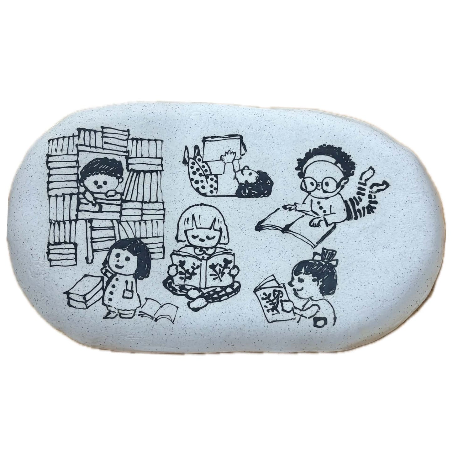 BELOVED POTTERY - Drawing Plate - Travelling Book Shop