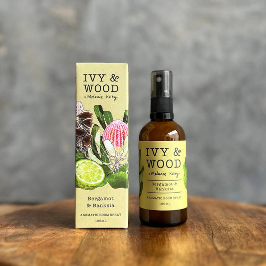 IVY & WOOD - Bergamot & Banksia Room Spray - 'Australiana' Collection