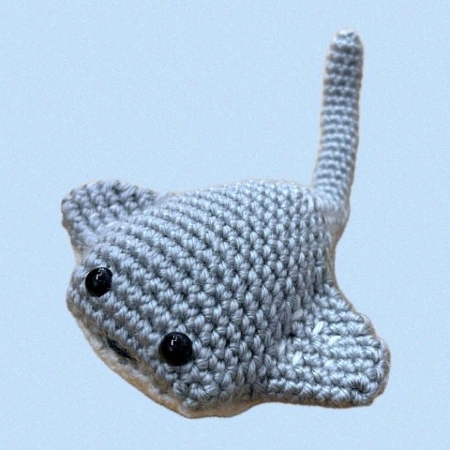 BEAKNITS- CROCHETED RAYS - light grey