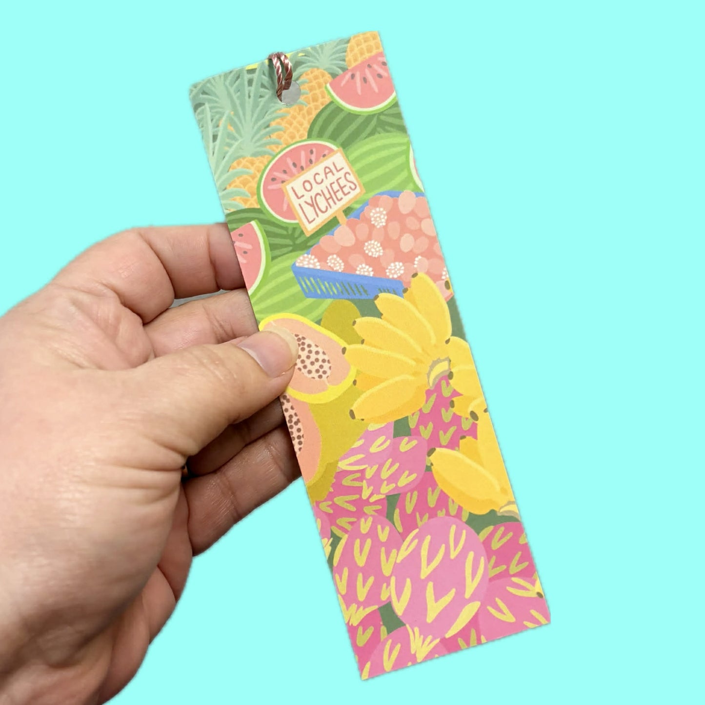 Designs by Claudia - Rusty's Market Bookmark