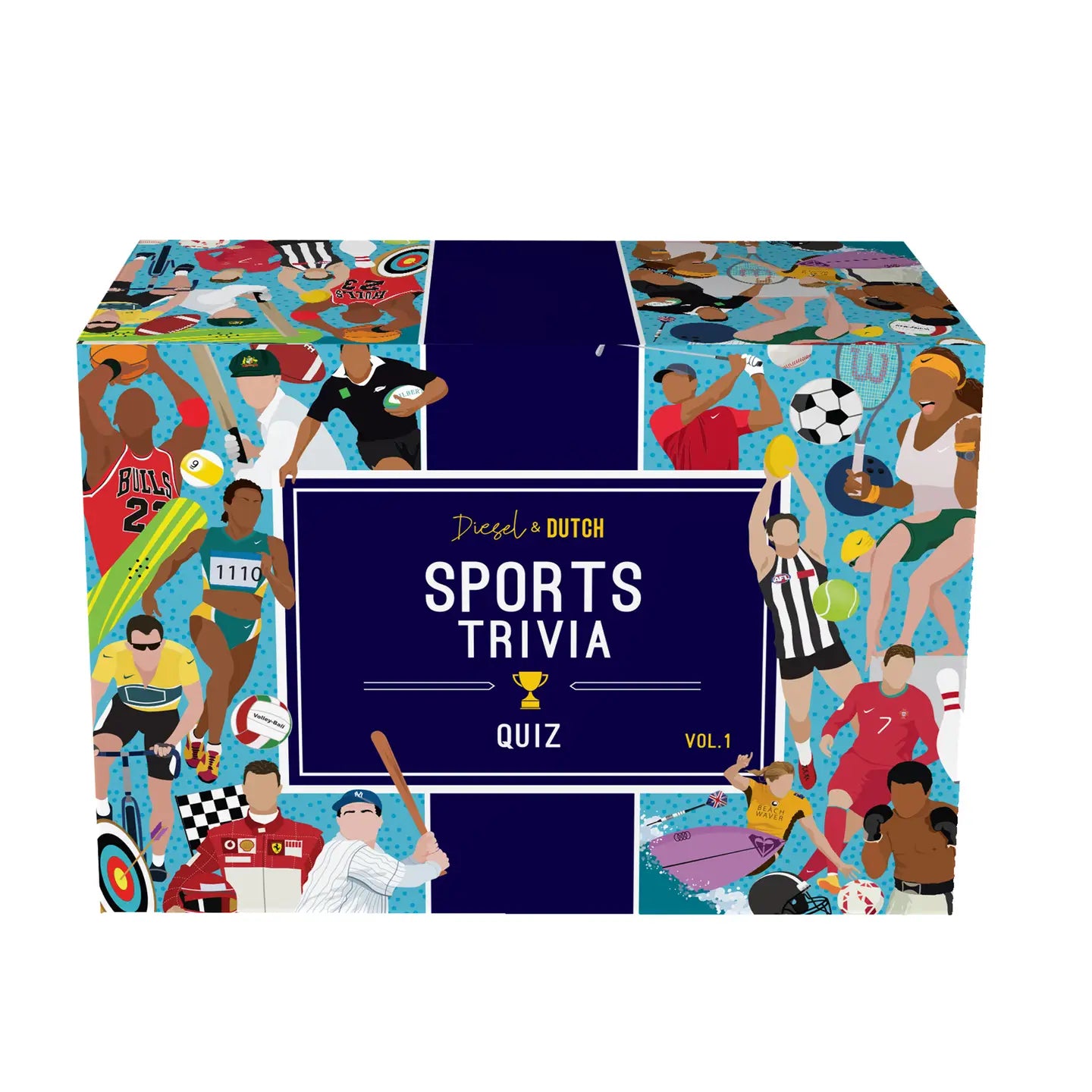 DIESEL AND DUTCH - SPORTS TRIVIA BOX