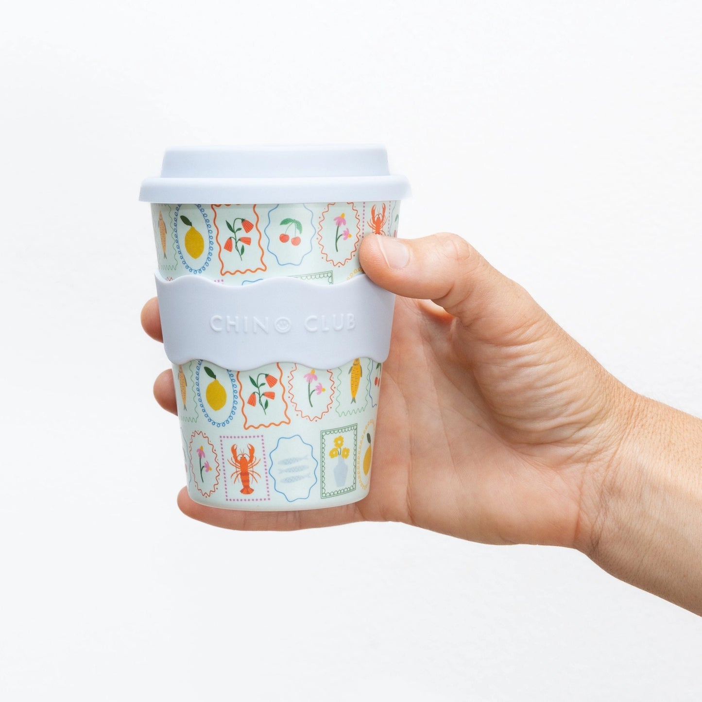 CHINO CLUB- Adult Reusable Cup 12 oz - Amalfi