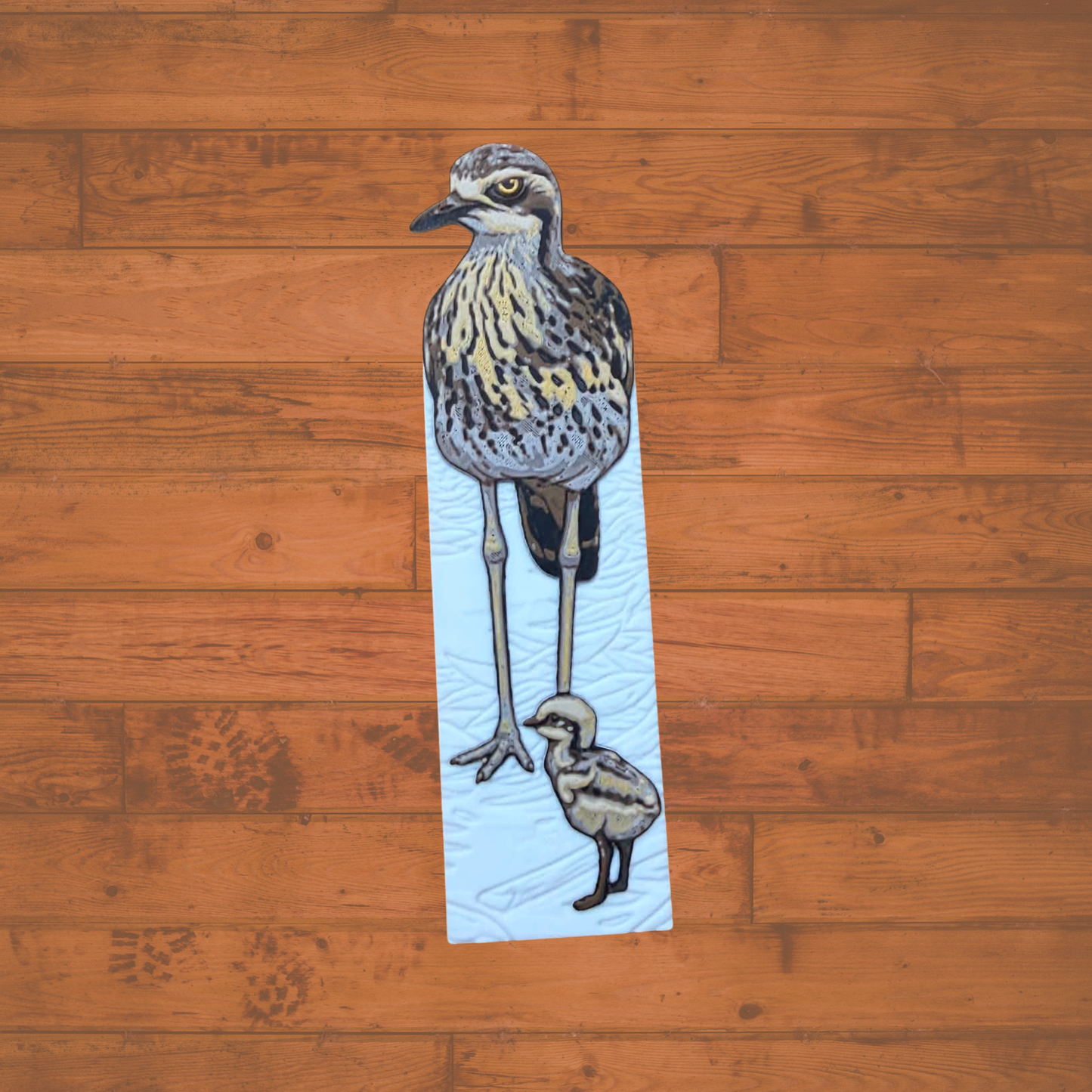 DWAYNSKI.3D - "Curlew" Urban Birds Bookmark