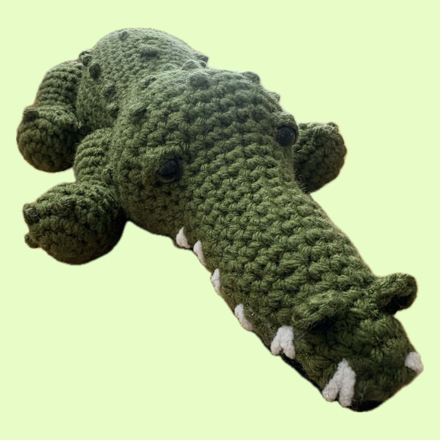 HOOKED BY JEN- CROCODILE