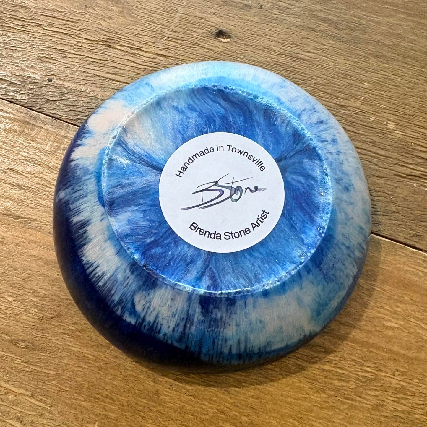 BRENDA STONE ART - Mini Scallop Resin Bowl 2