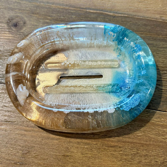 BRENDA STONE ART - Resin Soap dish Oval