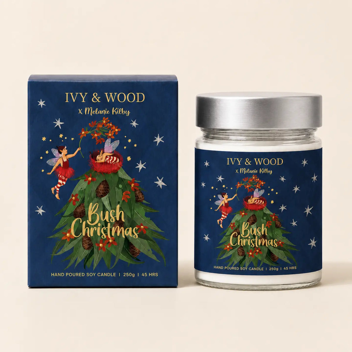 IVY & WOOD - "Bush Christmas"-Limited Edition Christmas Candle