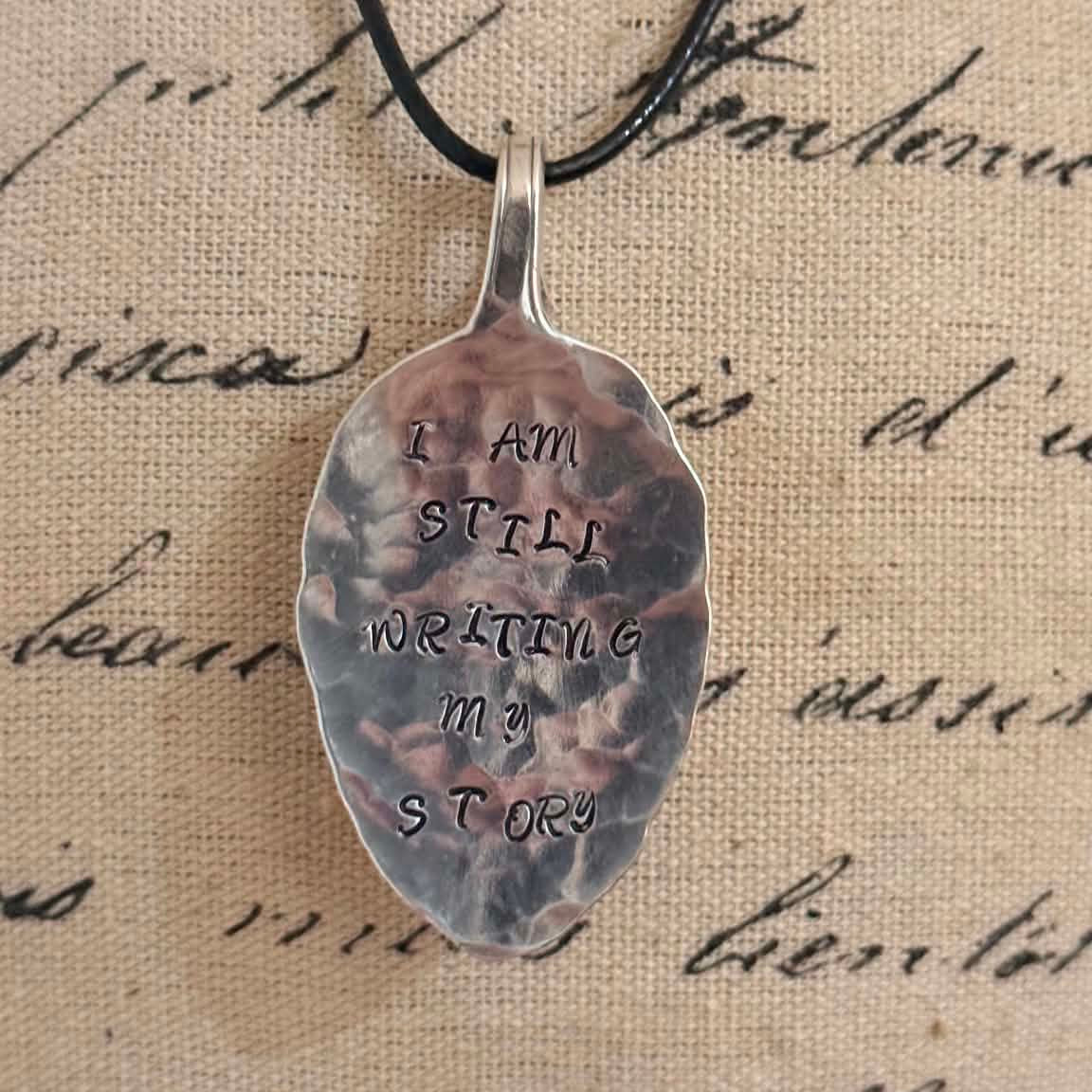 MOLLY MADE- "I Am Still Writing My Story" Pendant Necklace