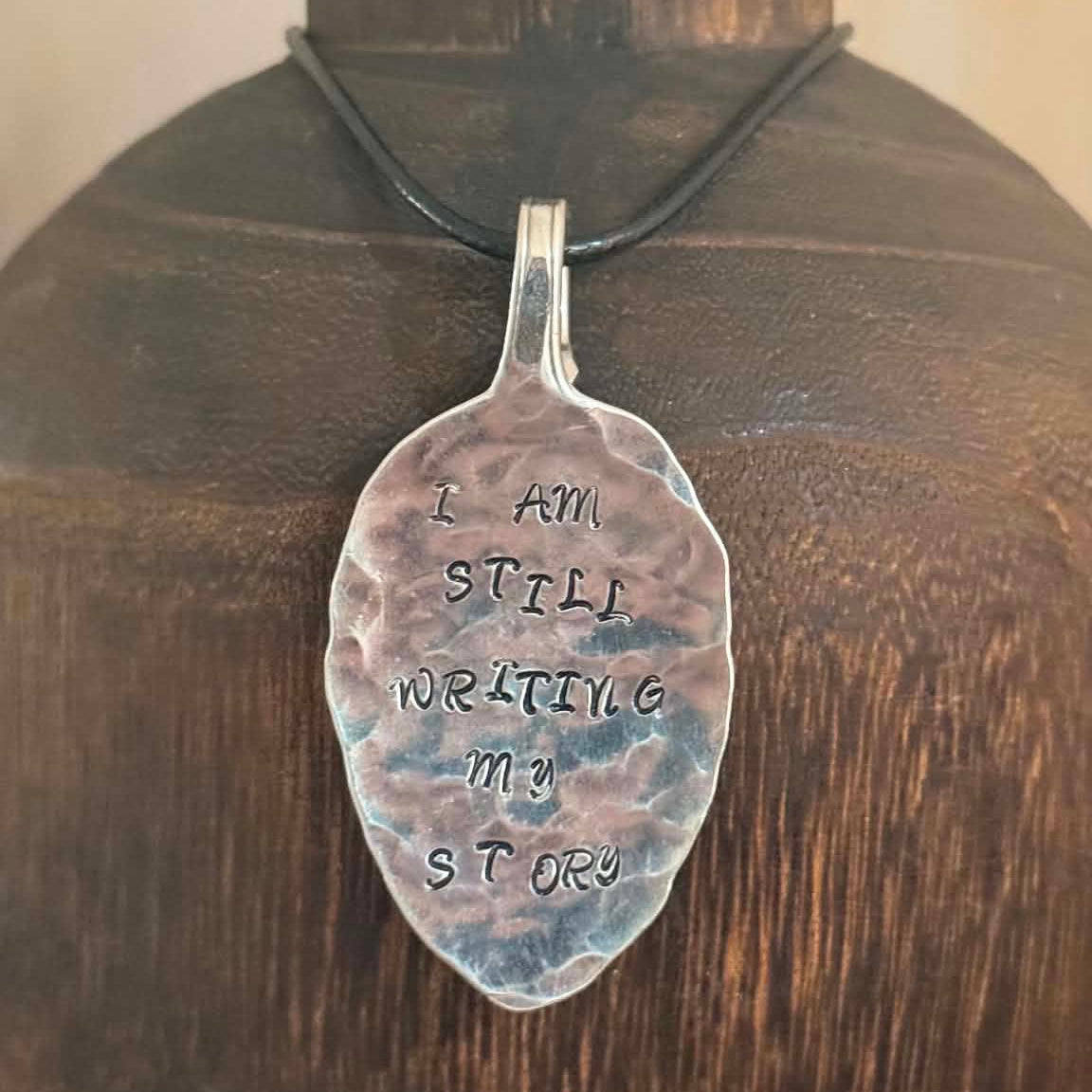 MOLLY MADE- "I Am Still Writing My Story" Pendant Necklace