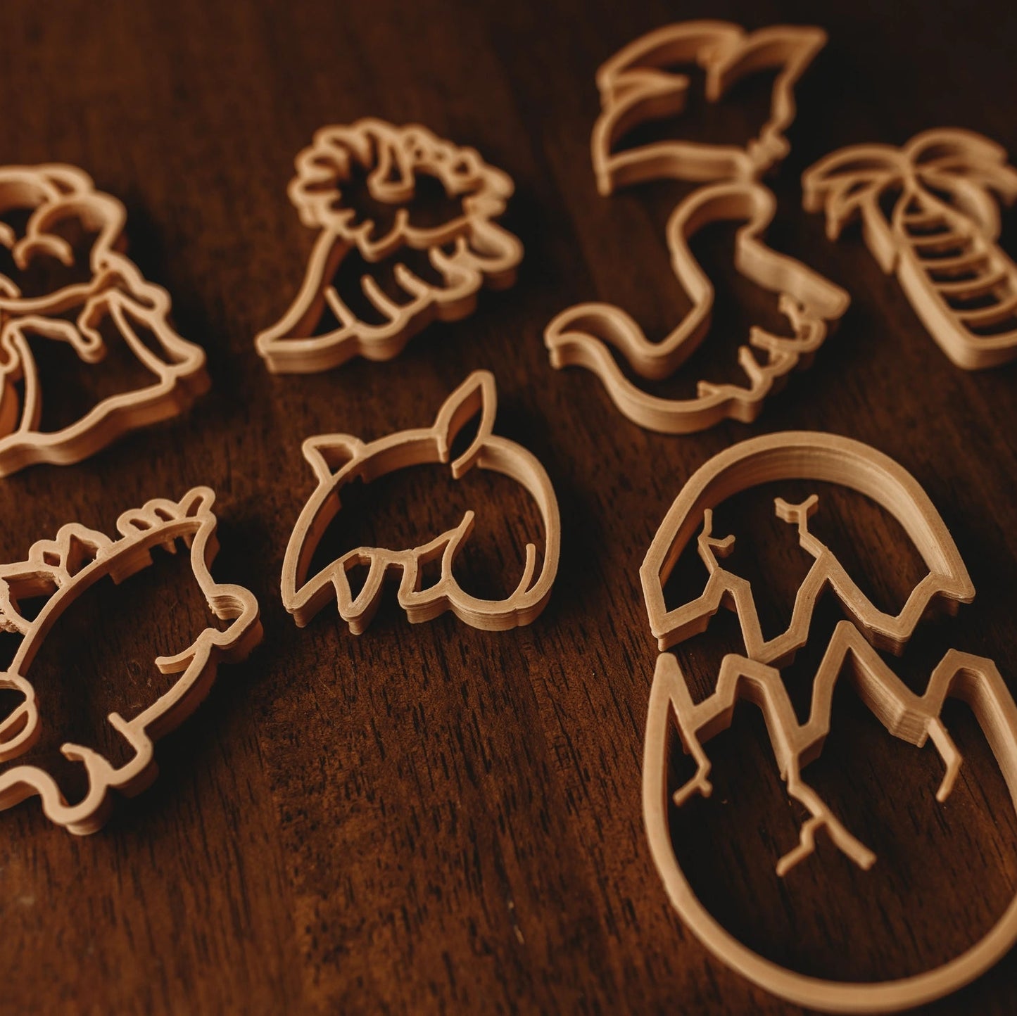 KINFOLK PANTRY- Baby Dino Cutter Set - Eco Playdough/Cookie Tools