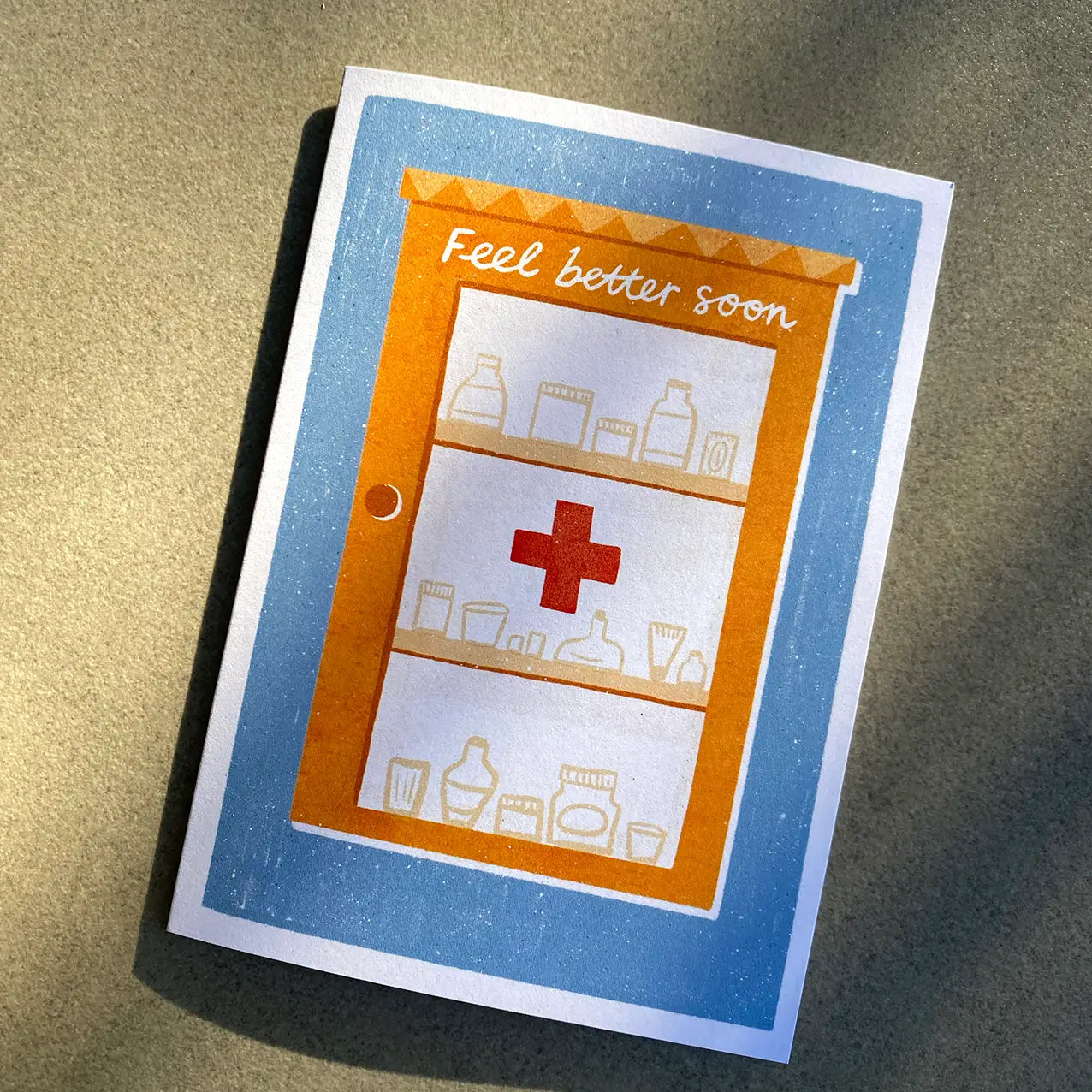 LAUREN SISSONS STUDIO- "Feel Better Soon" - Blank Greeting Card