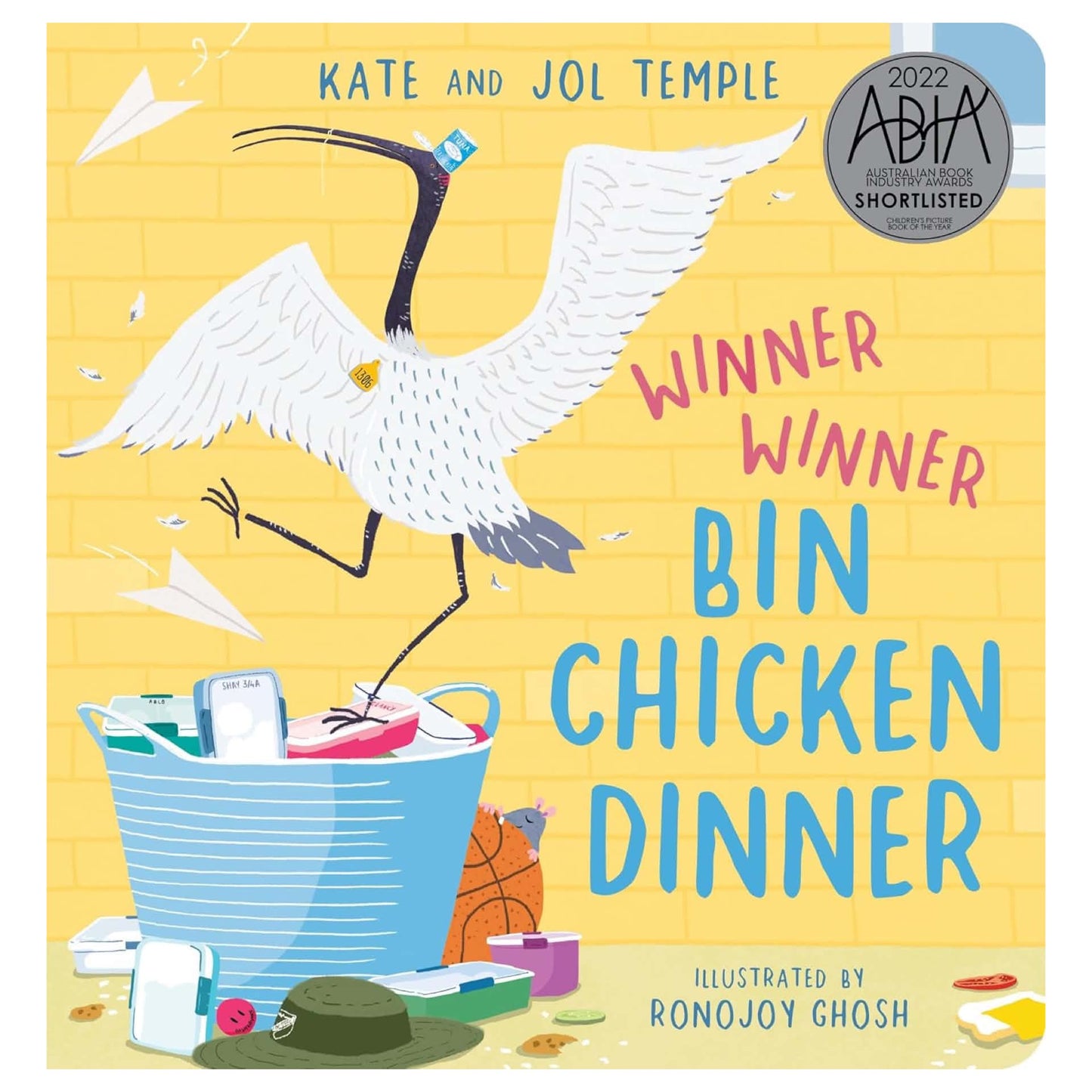 BOOKS & CO - WINNER WINNER BIN CHICKEN DINNER - Board Book- Jol & Kate Temple