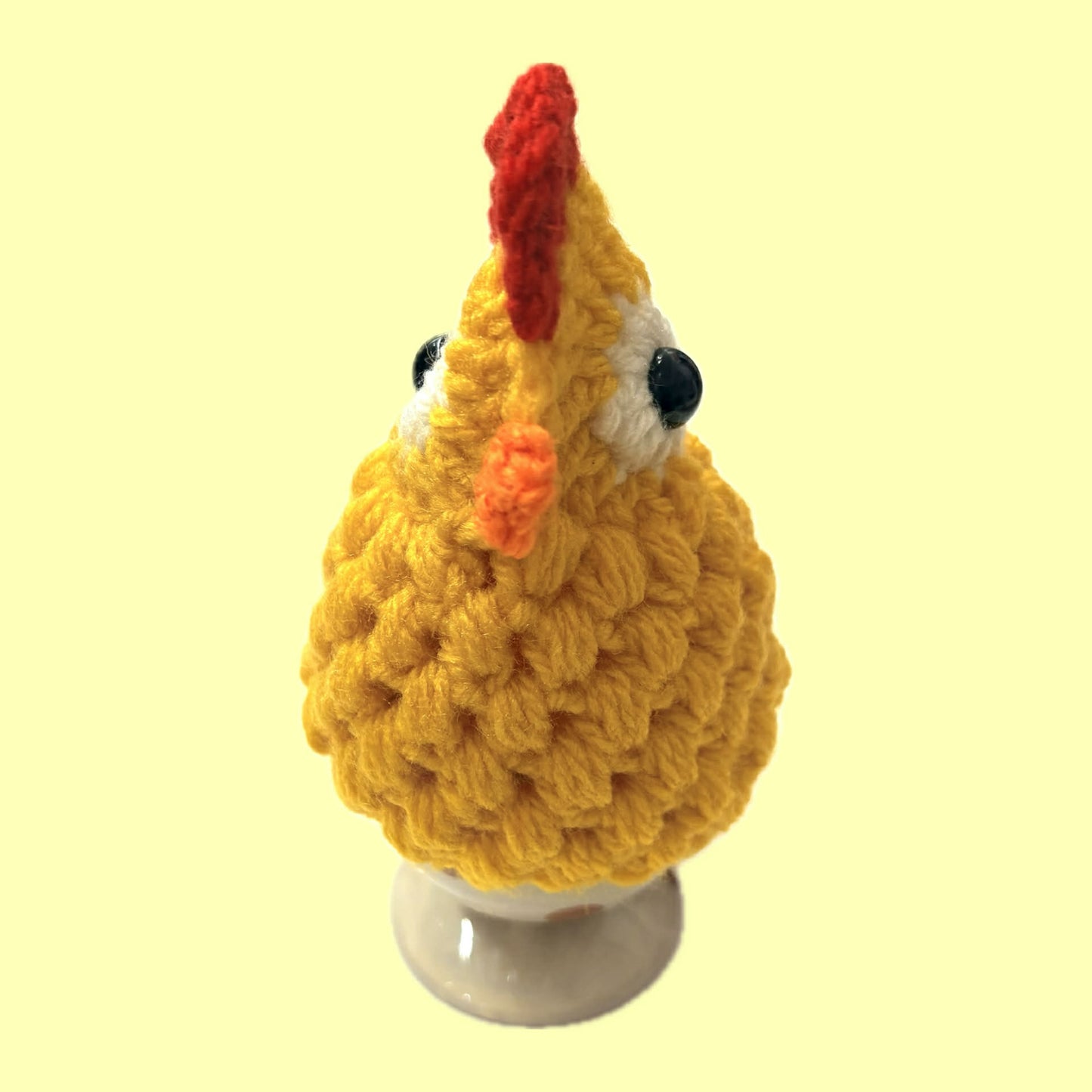 BEAKNITS- EGG WARMER CHICKEN CREAM