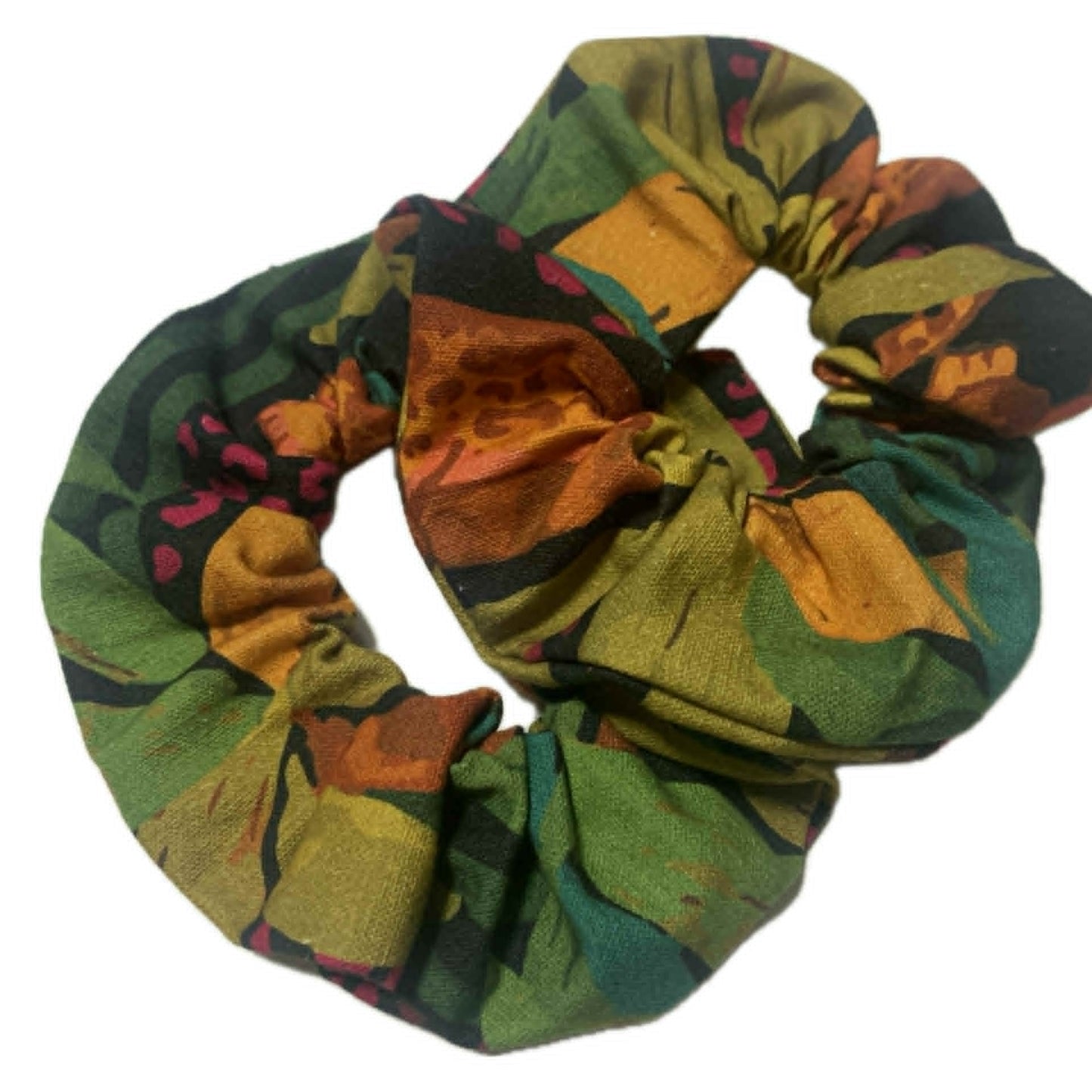 MUMMA WHOOPEE - JUMBO "Jungle Cats" SCRUNCHIES