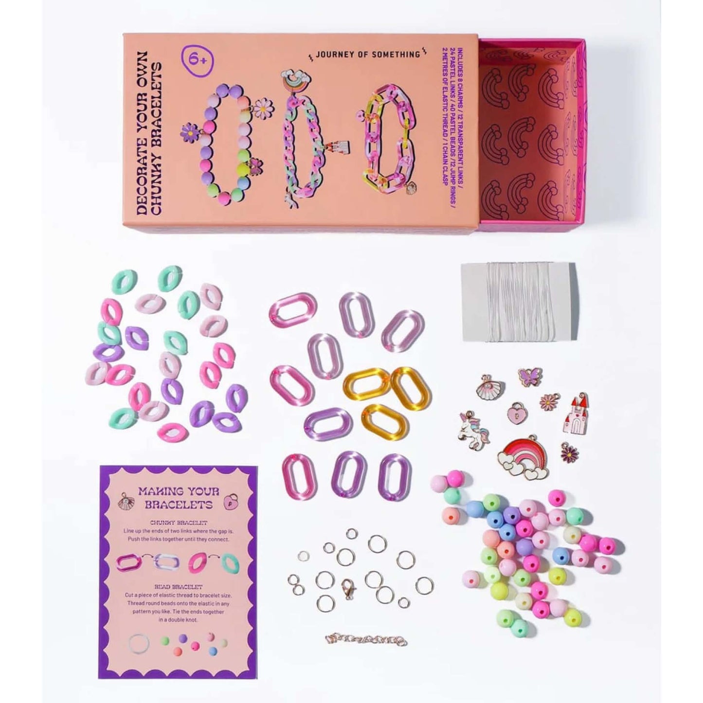 JOURNEY OF SOMETHING - Decorate Your Own Chunky Bracelets