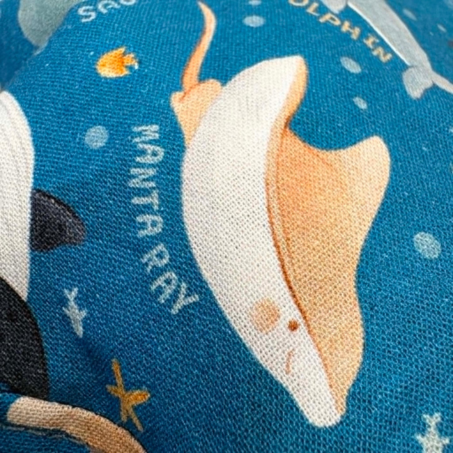 Teacups n Quilts - Baby Sea World Fabric Hat - Kids Size Large