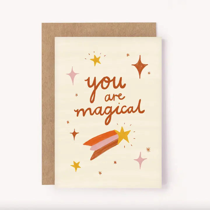 LAUREN SISSONS STUDIO- "You are Magical" Blank Greeting Card