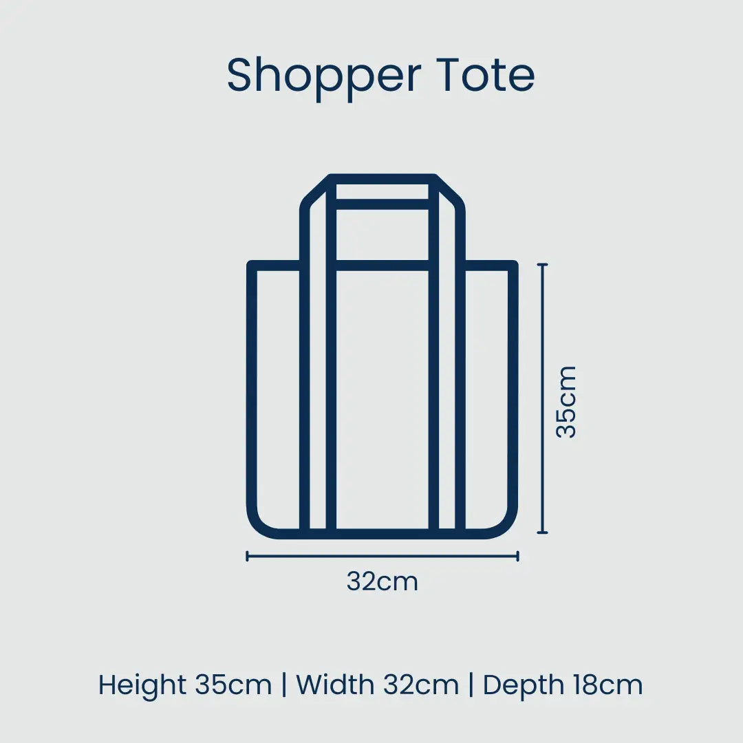 PROJECT TEN - "Confetti" SHOPPER TOTE BAG