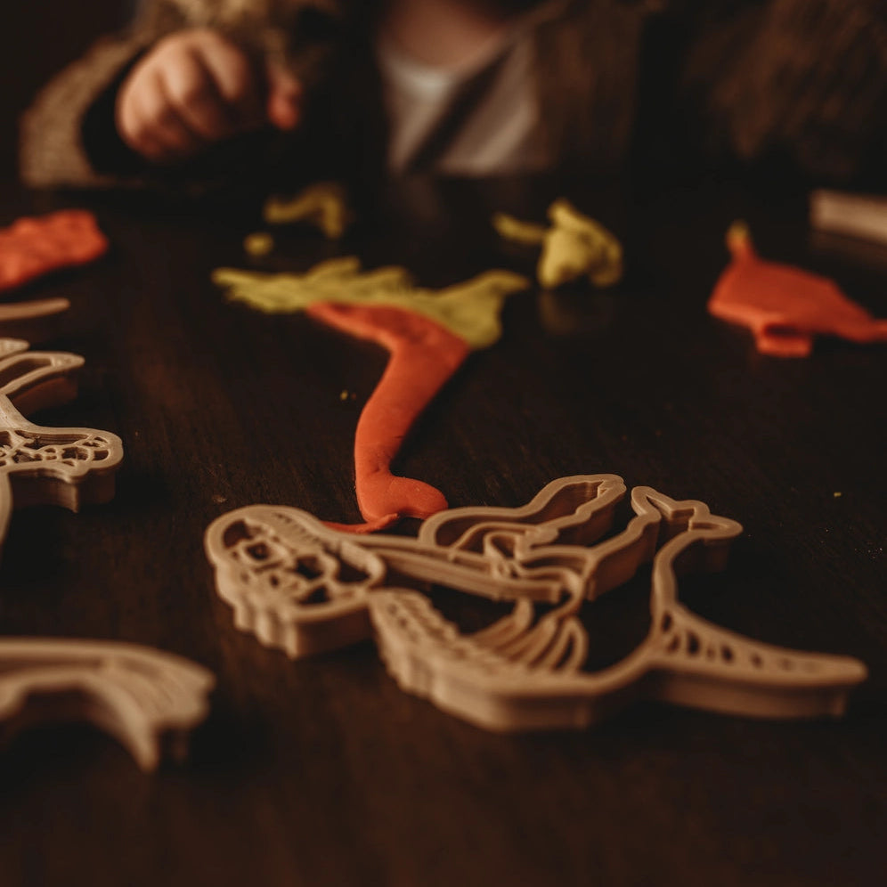 KINFOLK PANTRY- T-Rex Cutter - Dinosaur Eco Playdough Tool