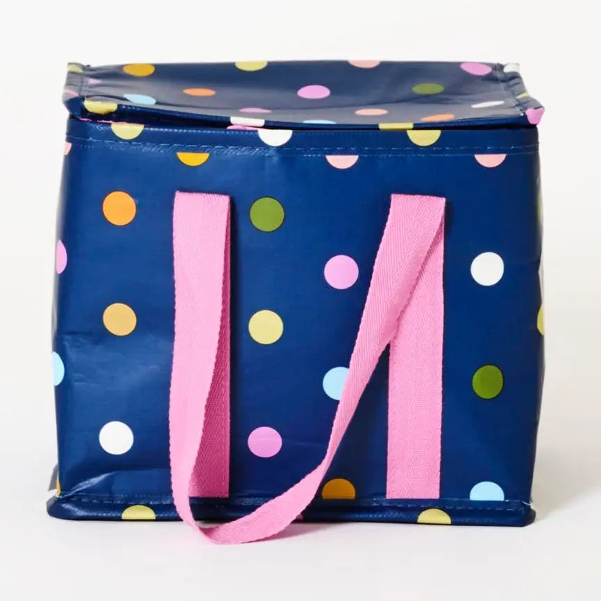 PROJECT TEN - "Confetti" Mini (Upright) Insulated Tote/Lunch Bag