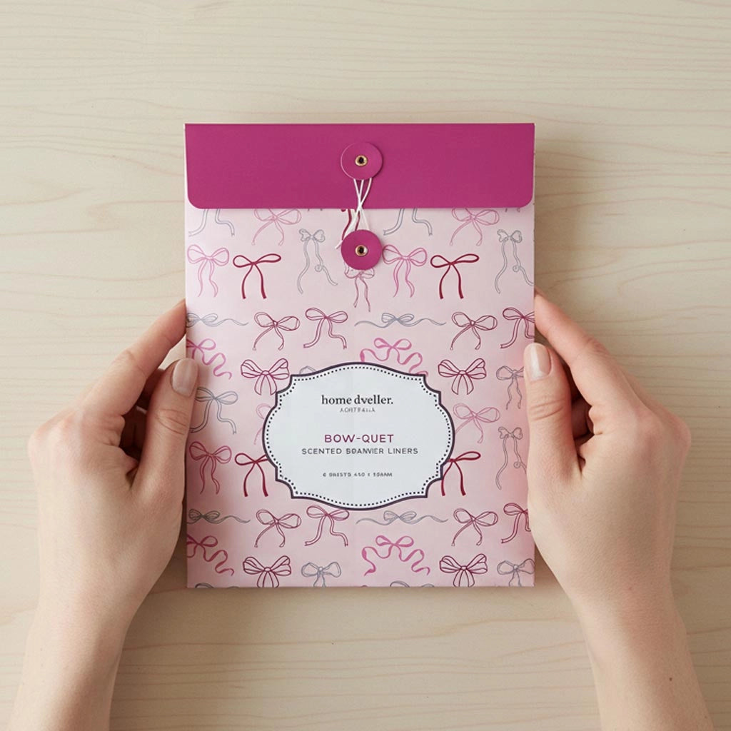 HOME DWELLER - Scented Drawer Liners - Bow-Quet