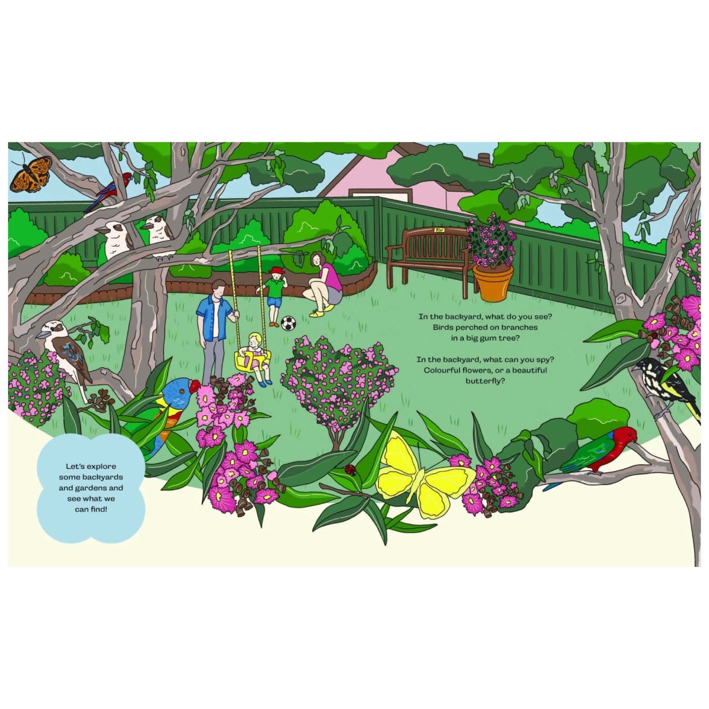 BOOKS & CO- BIRDS, BLOOMS & BUGS - By Megan McKean